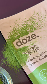 doze. Lion's Mane matcha latte pouch, image 3