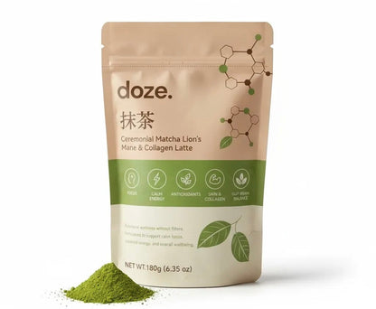 Doze Matcha - Lion's Mane & Collagen Latte